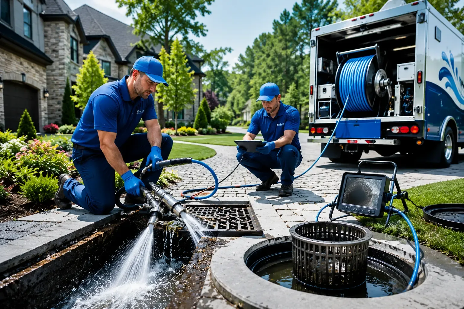 Local outdoor drain cleaning professionals in Rumsey, CA