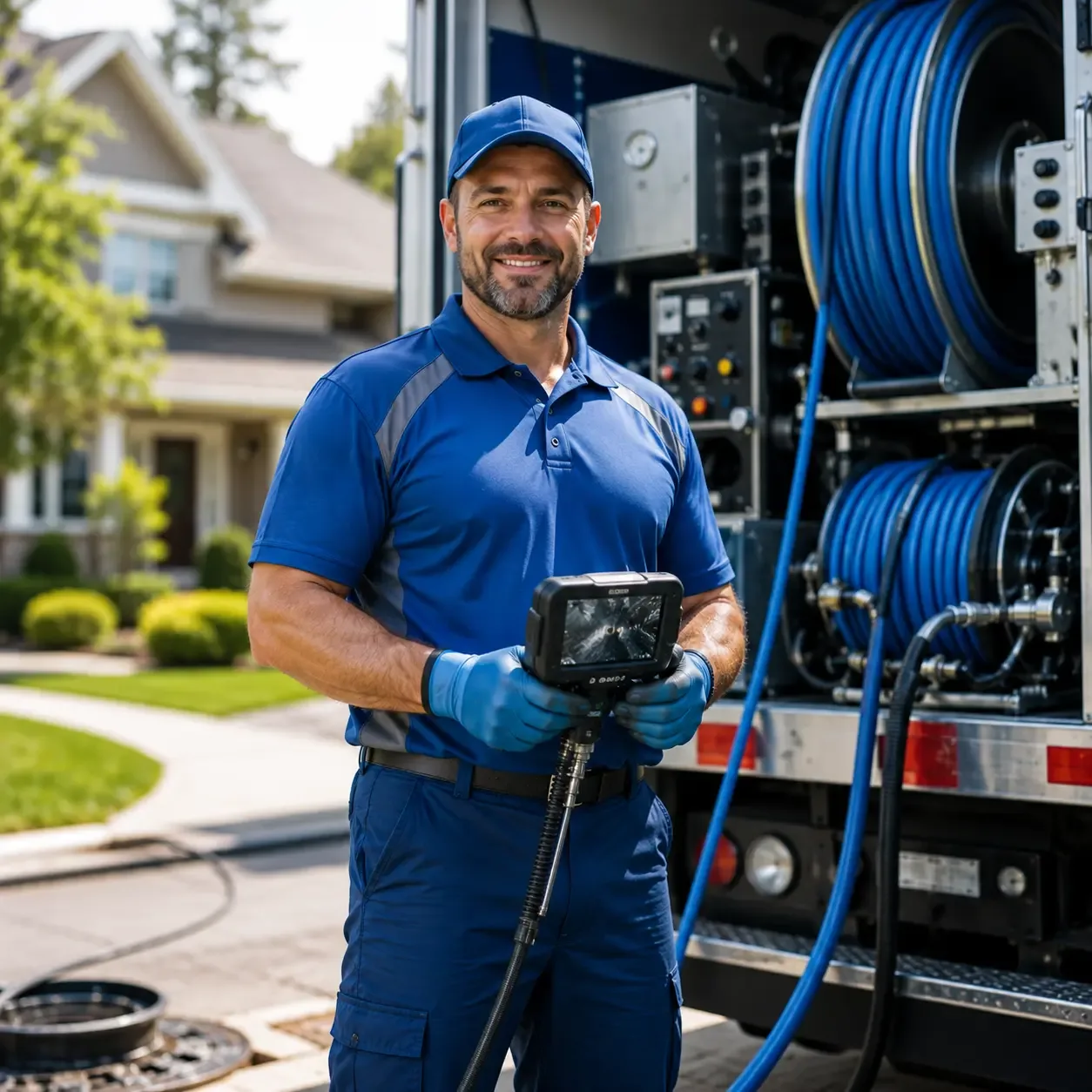 Local outdoor drain cleaning specialists in Rumsey, CA